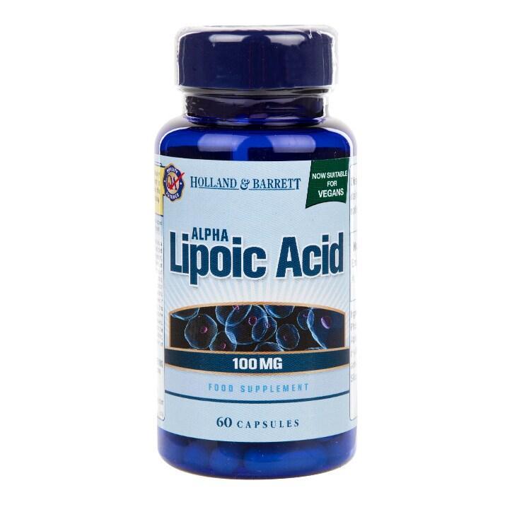 Holland & Barrett Alpha Lipoic Acid 100mg 60 Capsules - BeesActive Australia