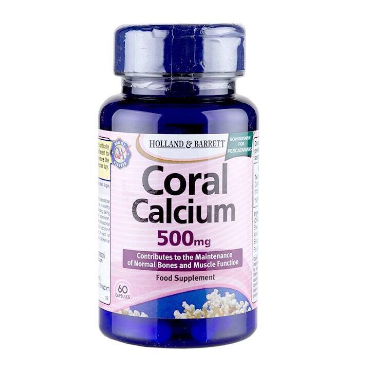 Holland & Barrett Coral Calcium 500mg 60 Capsules - BeesActive Australia