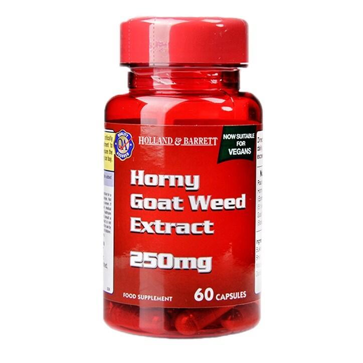 Holland & Barrett Horny Goat Weed 250mg 60 Capsules - BeesActive Australia