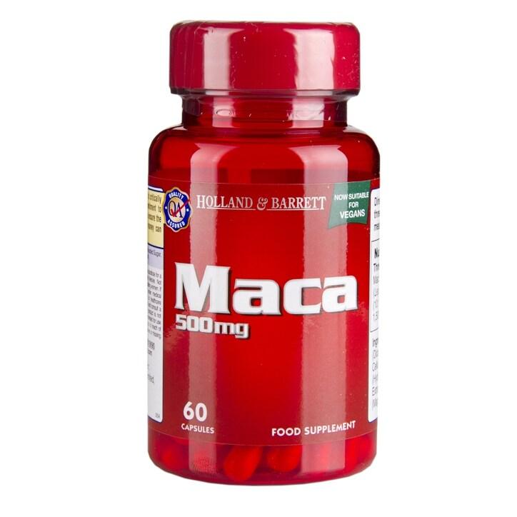 Holland & Barrett Maca Capsules 500mg 60 Capsules - BeesActive Australia