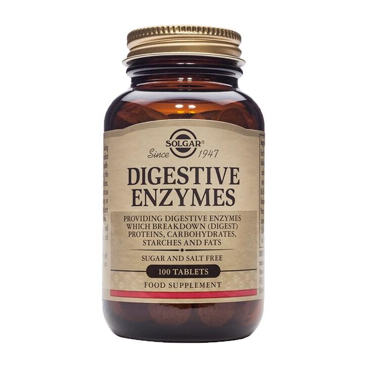 Solgar Digestive Enzymes 100 Tablets - BeesActive Australia