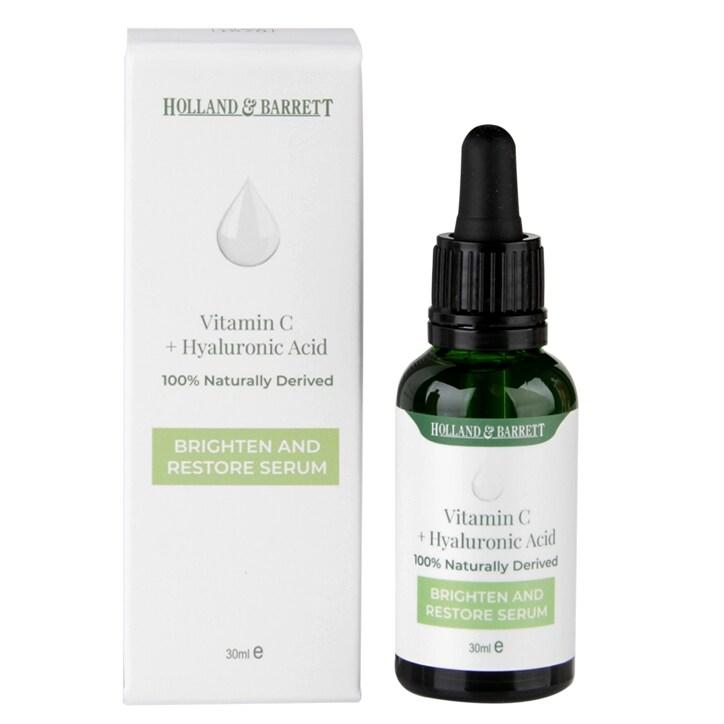 Holland & Barrett Vitamin C + Hyaluronic Acid Serum 30ml - BeesActive Australia