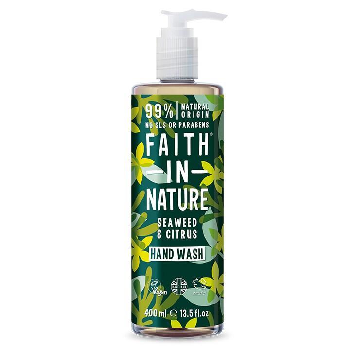 Faith In Nature Seaweed & Citrus Hand Wash 400ml - BeesActive Australia