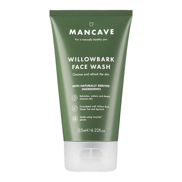 ManCave Willowbark Face Wash 125ml - BeesActive Australia