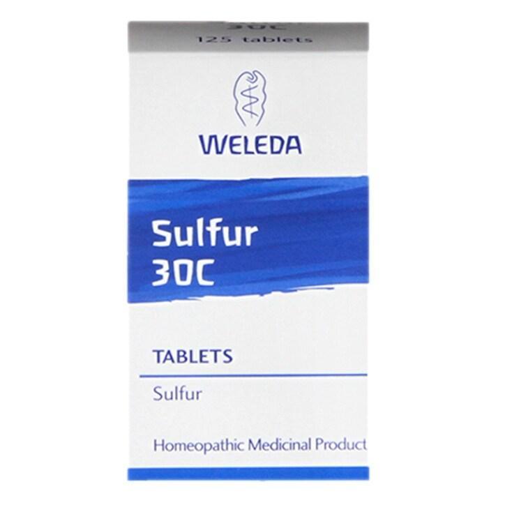 Weleda Sulphur 30c 125 Tablets - BeesActive Australia