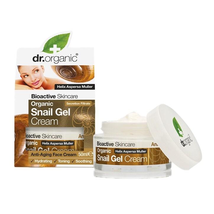 Dr Organic Snail Gel Cream 50ml - BeesActive Australia