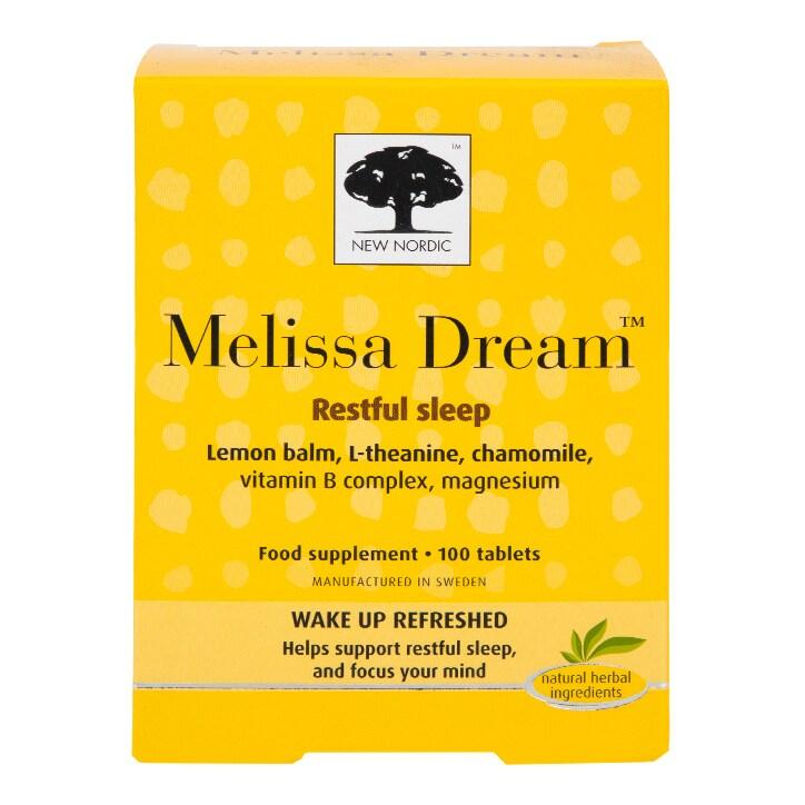 New Nordic Melissa Dream 100 Tablets - BeesActive Australia