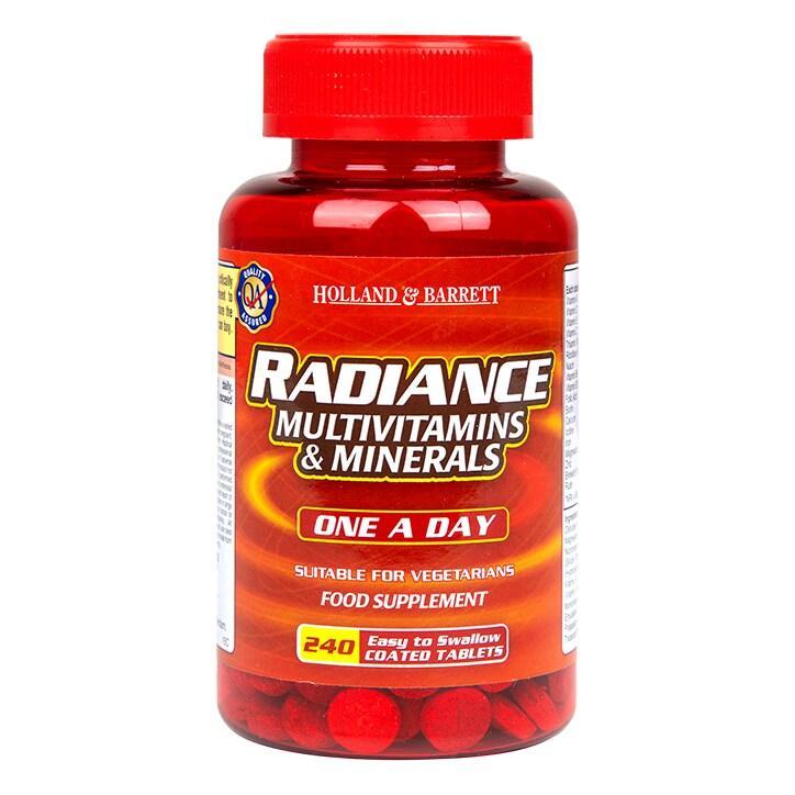 Holland & Barrett Radiance Multi Vitamins & Minerals One a Day 240 Tablets - BeesActive Australia