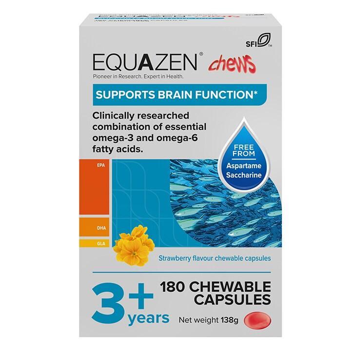 Equazen Eye Q Children's Chewable 180 Capsules - BeesActive Australia