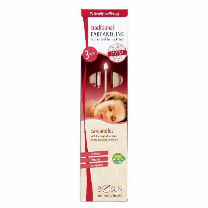 Biosun Traditional Ear Candles 3 Pairs - BeesActive Australia