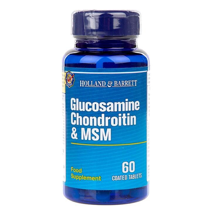 Holland & Barrett Glucosamine Chondroitin & MSM 60 Caplets - BeesActive Australia