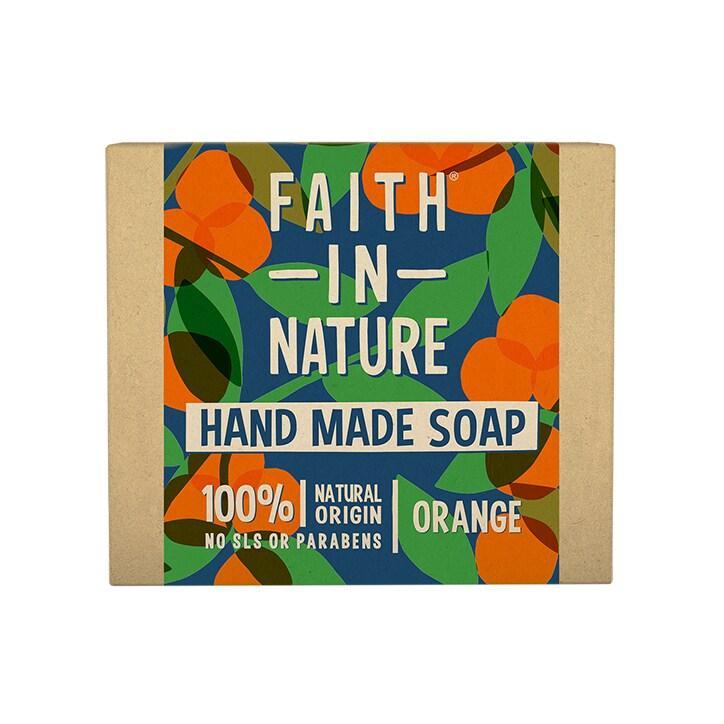 Faith in Nature Orange Soap 100g - BeesActive Australia