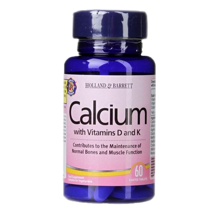 Holland & Barrett Calcium with Vitamins D and K 60 Tablets - BeesActive Australia