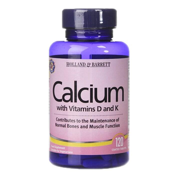 Holland & Barrett Calcium with Vitamins D and K 120 Tablets - BeesActive Australia