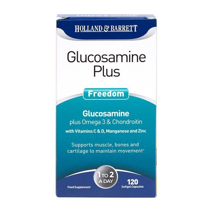 Holland & Barrett Glucosamine Plus Freedom 120 Capsules - BeesActive Australia