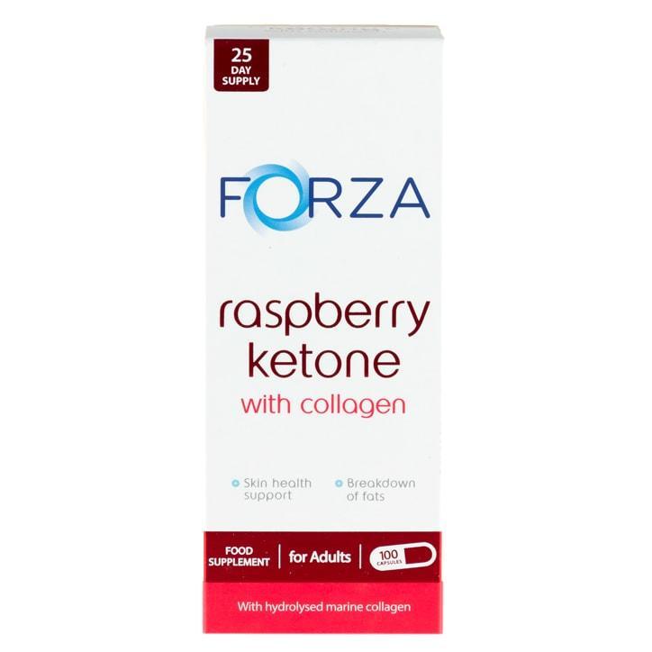 Forza Raspberry Ketone with Collagen 100 Capsules - BeesActive Australia