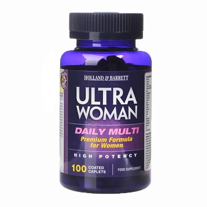 Holland & Barrett Ultra Woman Daily Multi 100 Caplets - BeesActive Australia