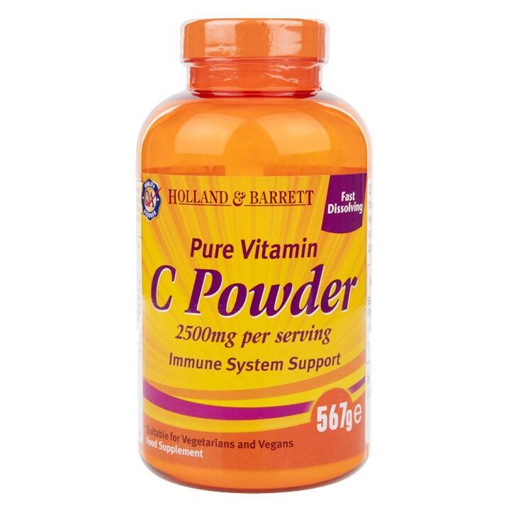 Holland & Barrett Pure Vitamin C 567g Powder 2500mg - BeesActive Australia