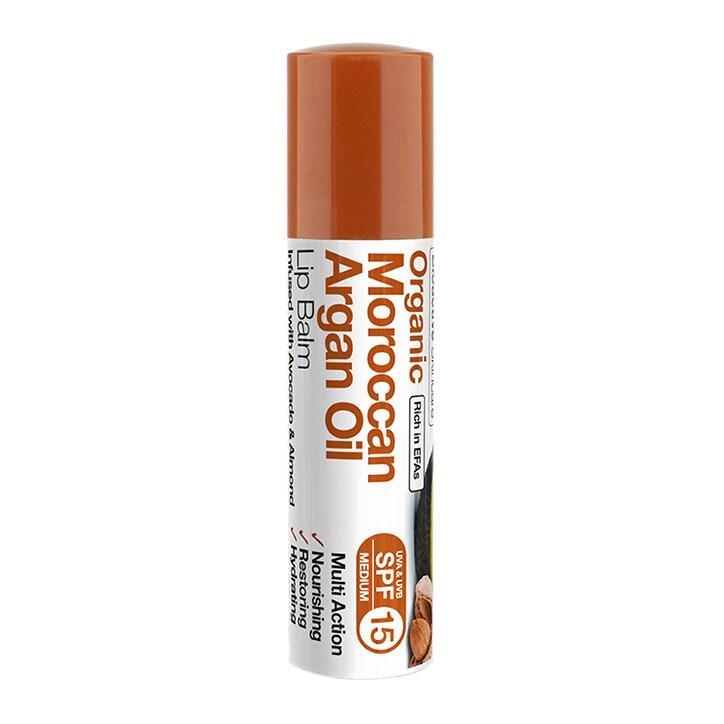 Dr Organic Moroccan Argan Oil Lip Balm 5ml - BeesActive Australia