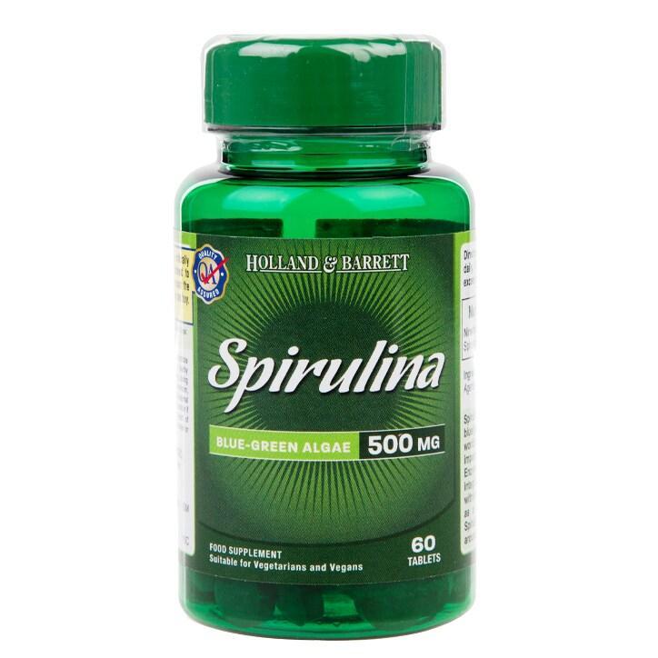 Holland & Barrett Spirulina 60 Tablets 500mg - BeesActive Australia