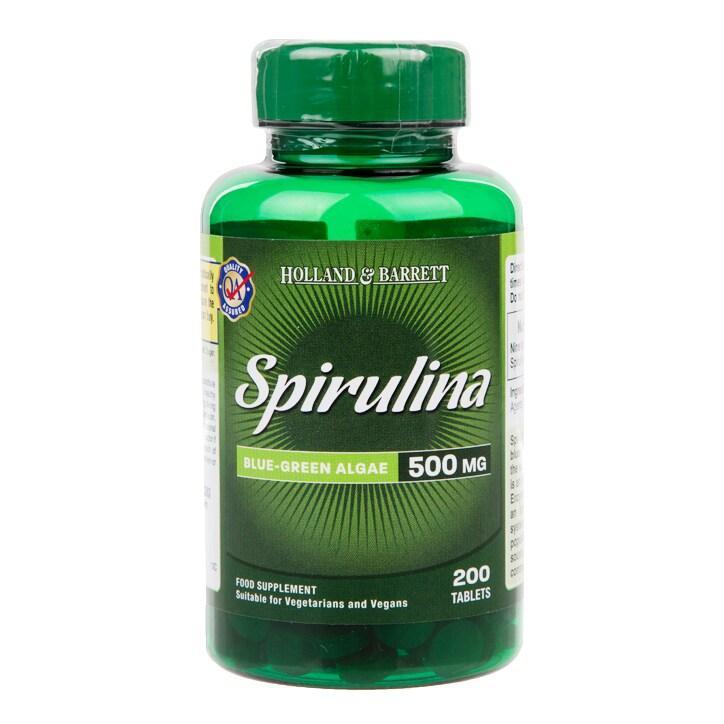 Holland & Barrett Spirulina 200 Tablets 500mg - BeesActive Australia