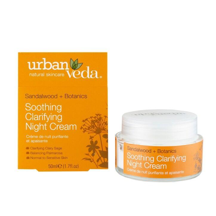 Urban Veda Soothing Clarifying Night Cream 50ml - BeesActive Australia