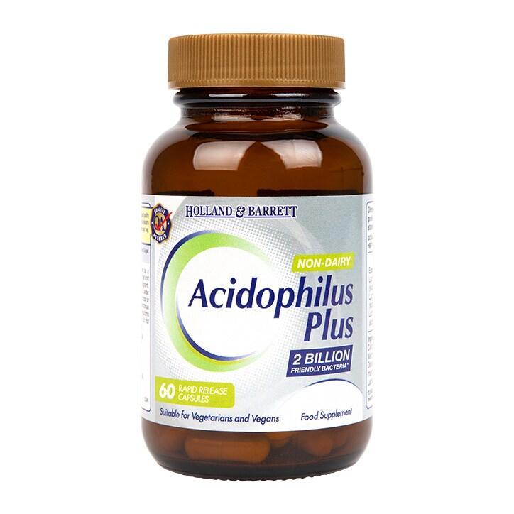 Holland & Barrett Acidophilus Plus Non Dairy 60 Capsules - BeesActive Australia