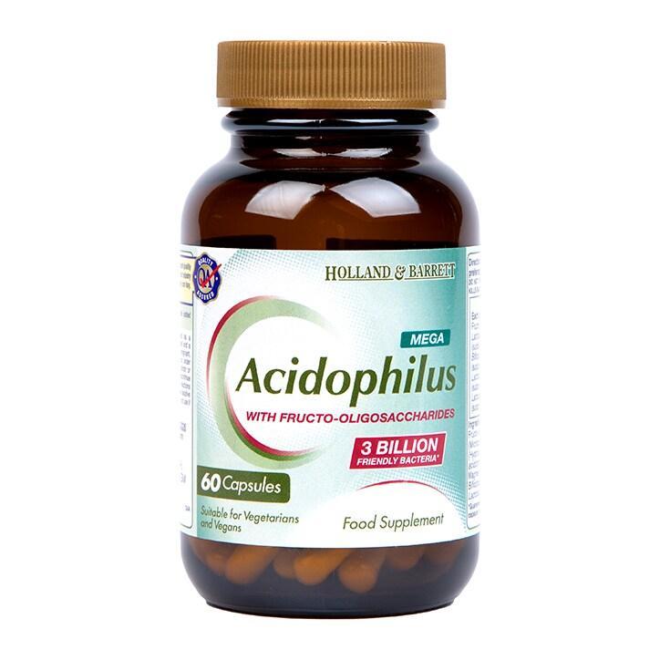 Holland & Barrett Mega Potency Acidophilus 60 Capsules - BeesActive Australia