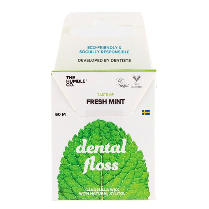The Humble Co Dental Floss Mint 50m - BeesActive Australia