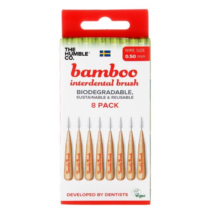 Humble Bamboo Interdental Brush 0.5mm 8 pack - BeesActive Australia