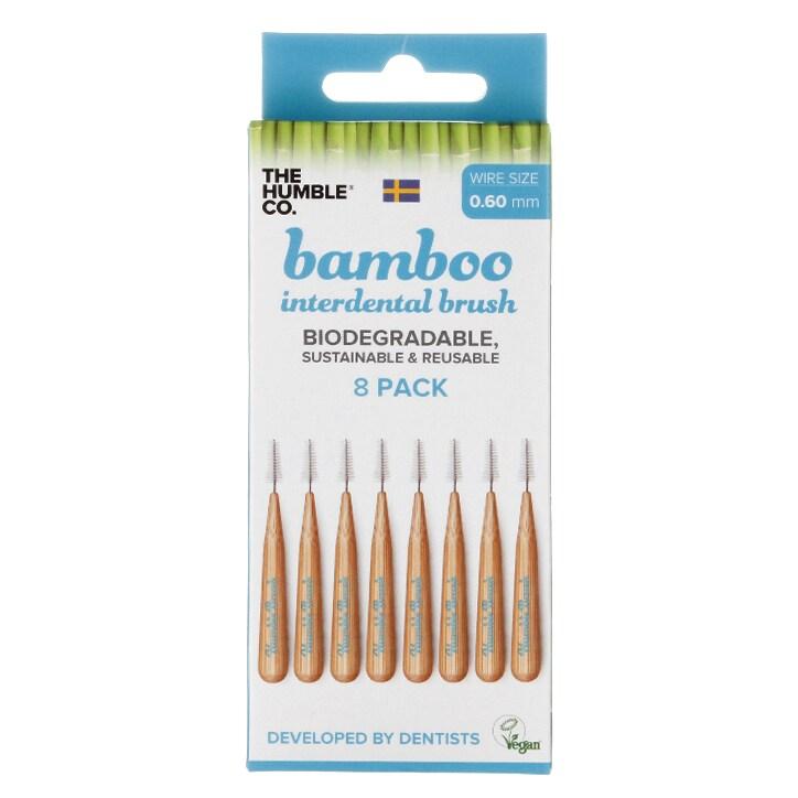 Humble Bamboo Interdental Brush 0.6mm 8 pack - BeesActive Australia