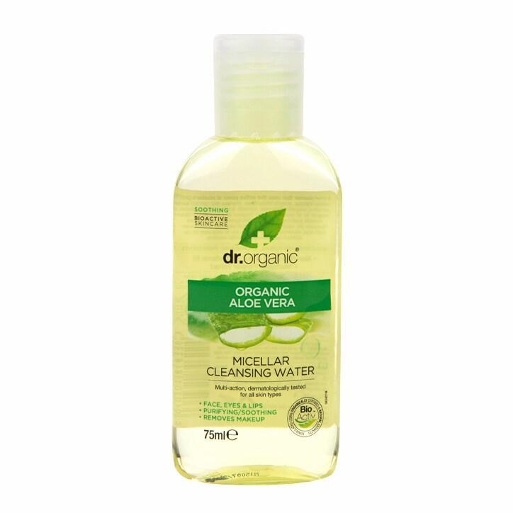 Dr Organic Aloe Vera Micellar Water Mini 75ml - BeesActive Australia