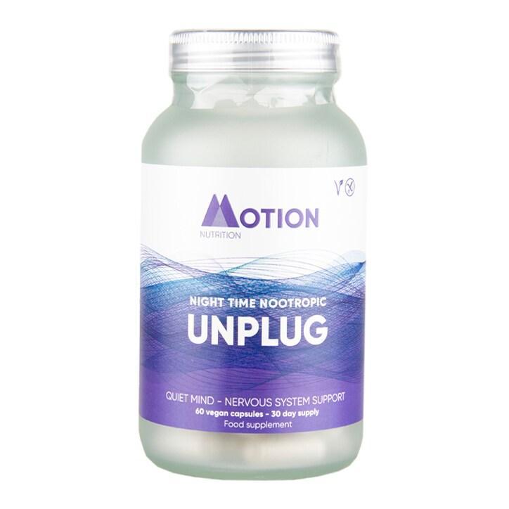 Motion Nutrition Night Time Unplug 60 Capsules 30 Day Supply - BeesActive Australia