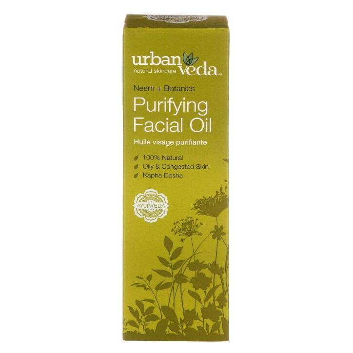 Urban Veda Purifying Facial Oil 30ml - BeesActive Australia