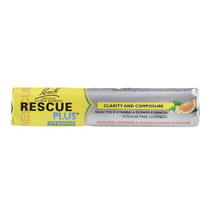 Bach Rescue Plus 10 Lozenges - BeesActive Australia
