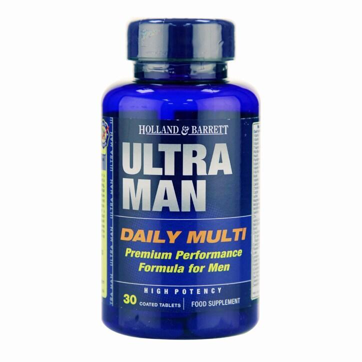 Holland & Barrett Ultra Man Multivitamin 30 Caplets - BeesActive Australia