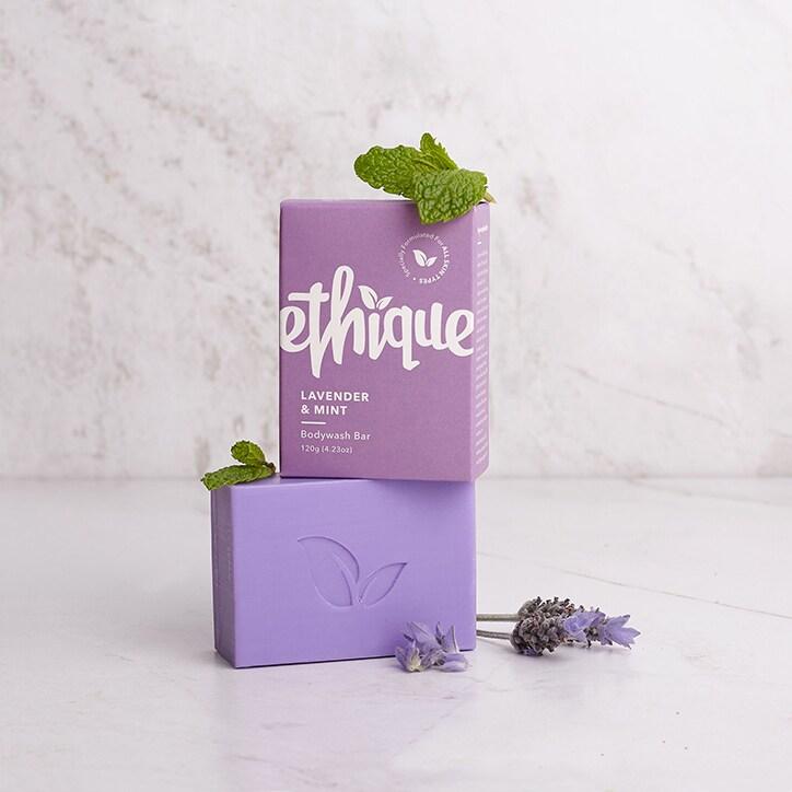 Ethique Lavender & Peppermint Bodywash Bar 120g - BeesActive Australia