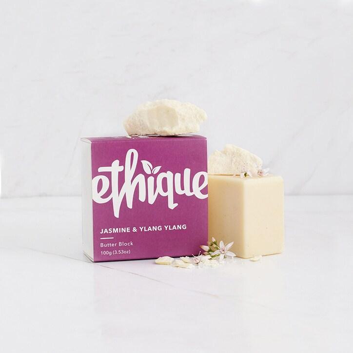 Ethique Jasmine & Ylang Ylang Butter Block 100g - BeesActive Australia