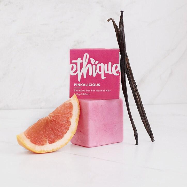 Ethique Pinkalicious Shampoo Bar For Normal Hair 110g - BeesActive Australia