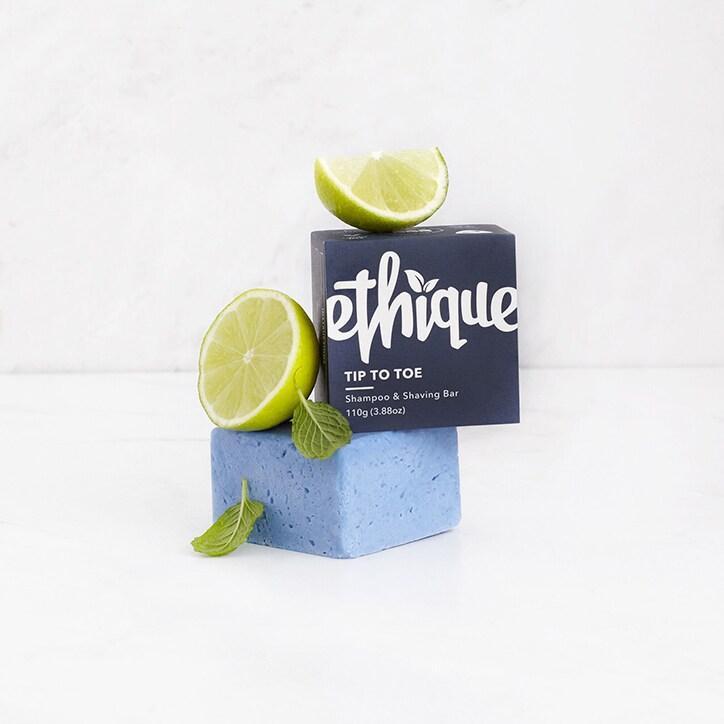 Ethique Tip To Toe Shampoo & Shaving Bar 110g - BeesActive Australia