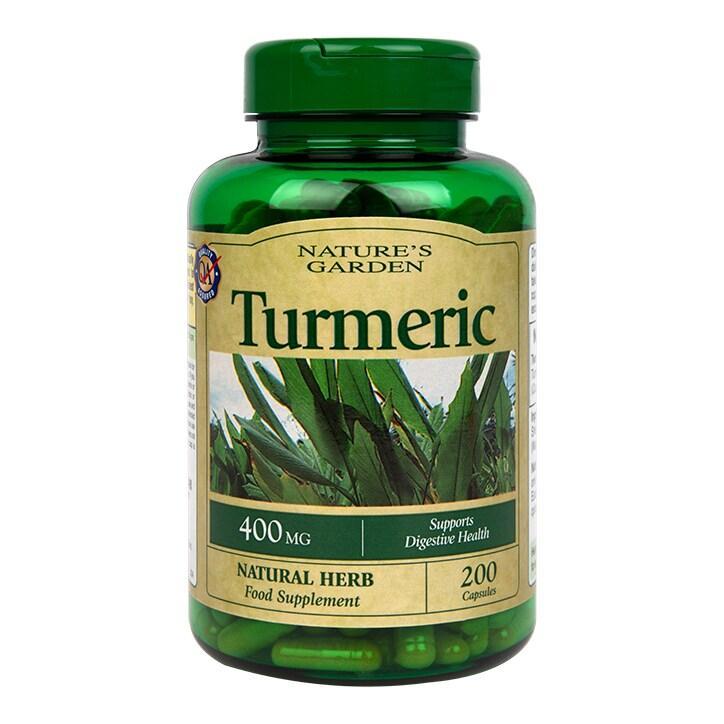 Nature's Garden Turmeric 400mg containing Curcumin 200 Capsules - BeesActive Australia