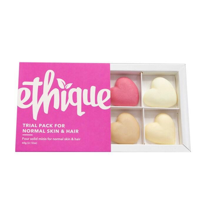 Ethique Hair, Face & Body Trial Pack - Normal Skin & Hair Types - BeesActive Australia