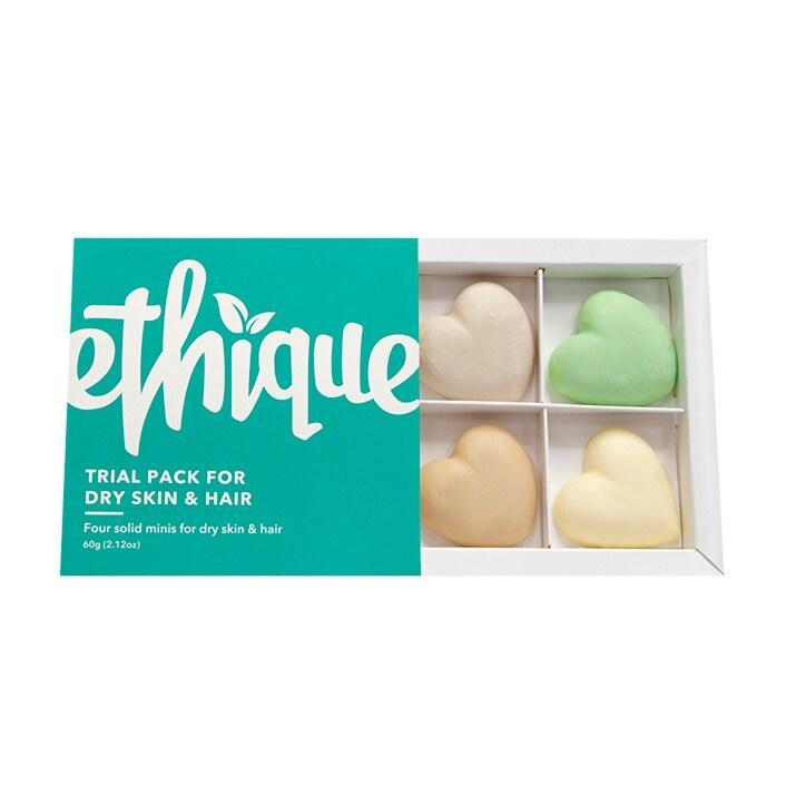 Ethique Hair, Face & Body Trial Pack - Dry Skin & Hair Types - BeesActive Australia