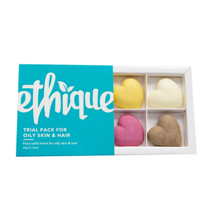 Ethique Trial Pack For Oily Skin & Hair Types 60g - BeesActive Australia