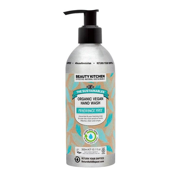 Beauty Kitchen Fragrance Free Organic Hand Wash 300ml - BeesActive Australia