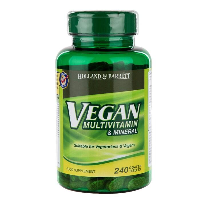 Holland & Barrett Vegan Multivitamin & Mineral 240 Tablets - BeesActive Australia