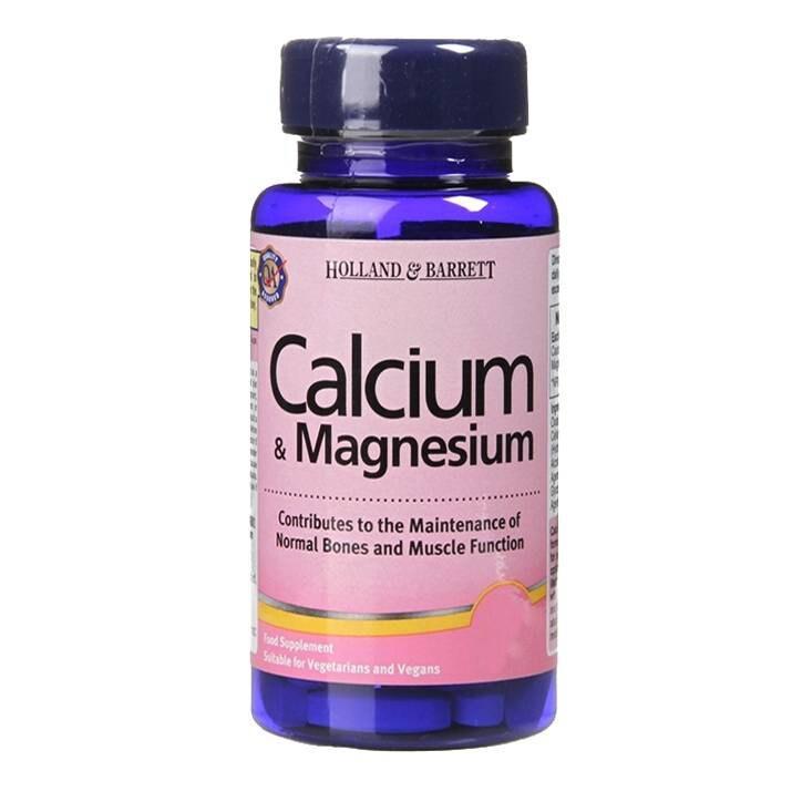 Holland & Barrett Calcium & Magnesium 300 Caplets - BeesActive Australia