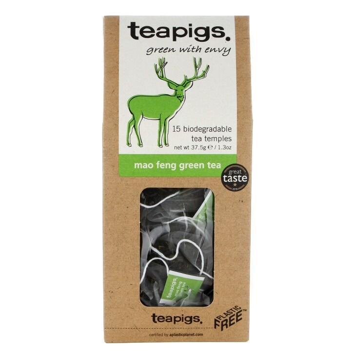 teapigs Mao Feng Green Tea 15 Temples - BeesActive Australia
