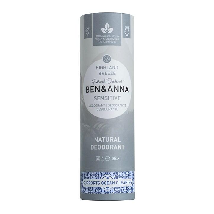 Ben & Anna - Sensitive Highland Breeze Deodorant 60g - BeesActive Australia
