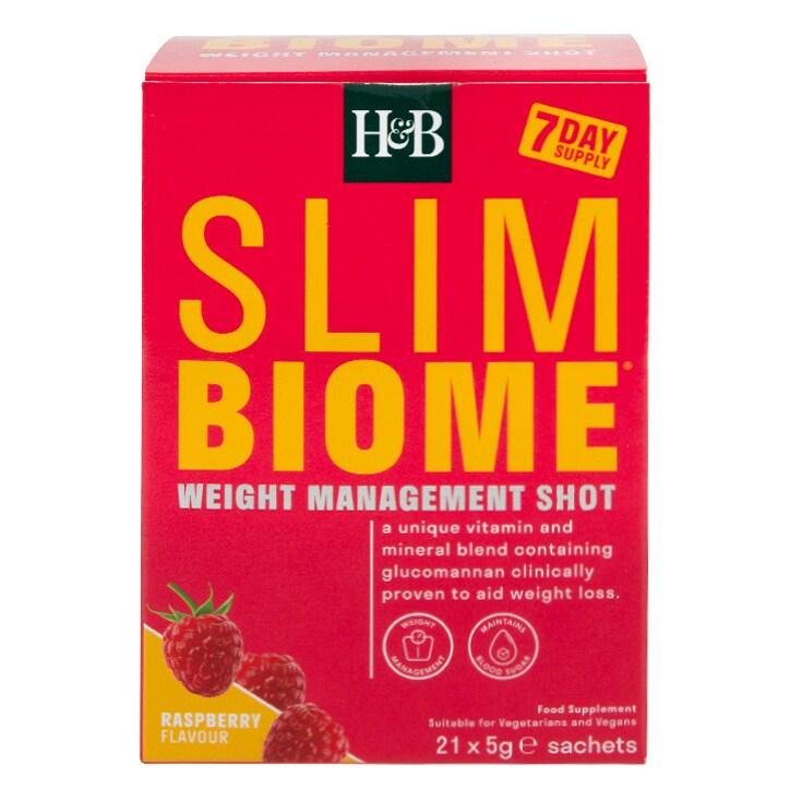 Holland & Barrett Slimbiome Raspberry Flavour 21 Sachets - BeesActive Australia